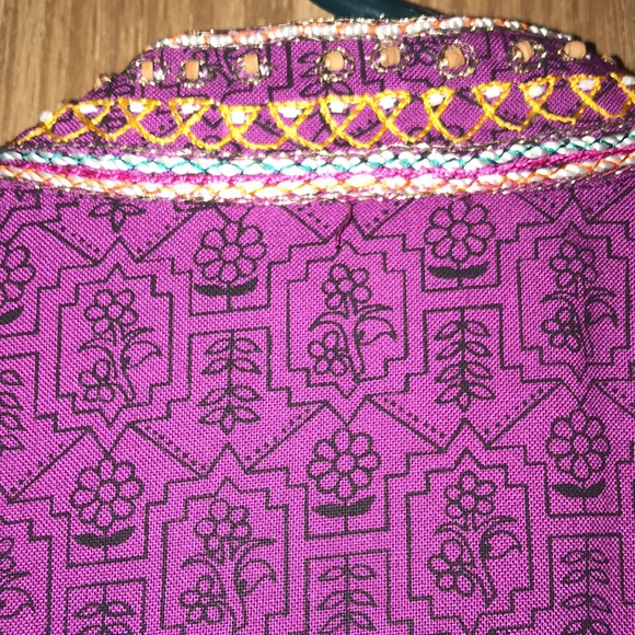 Benzer 36 Beaded Embroidered Kurta Vibrant - Picture 14 of 16